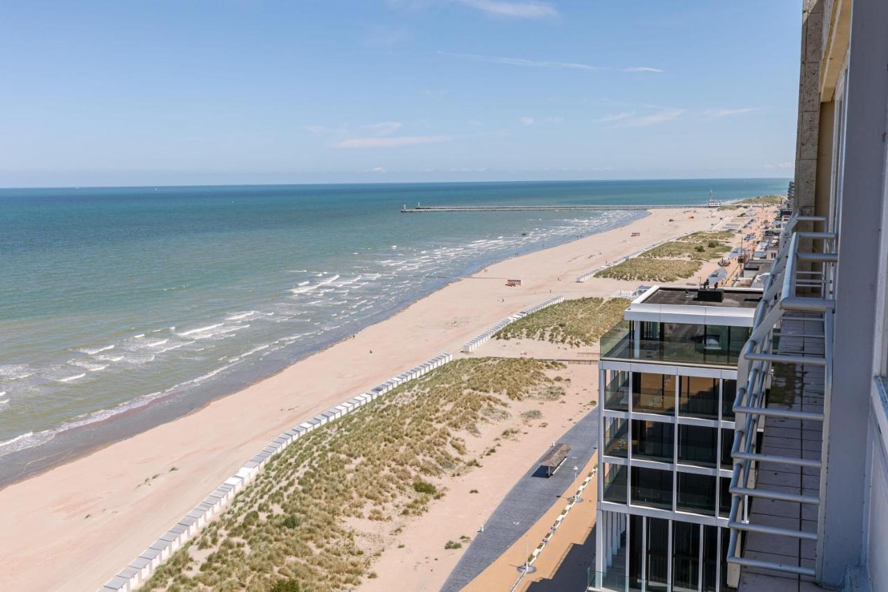 Excellent Southern Furnished Apartment With Beautiful Sea View Nieuwpoort Eksteriør billede