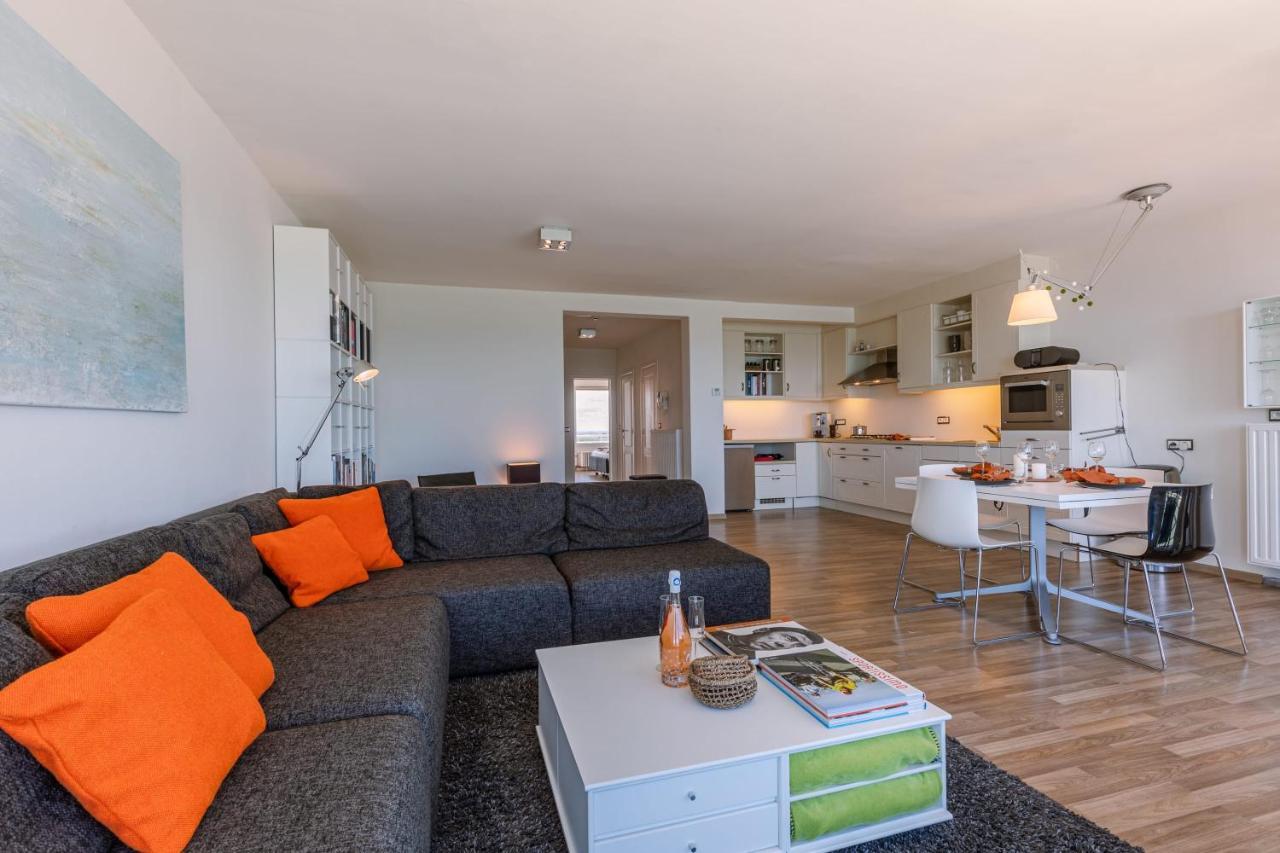 Excellent Southern Furnished Apartment With Beautiful Sea View Nieuwpoort Eksteriør billede