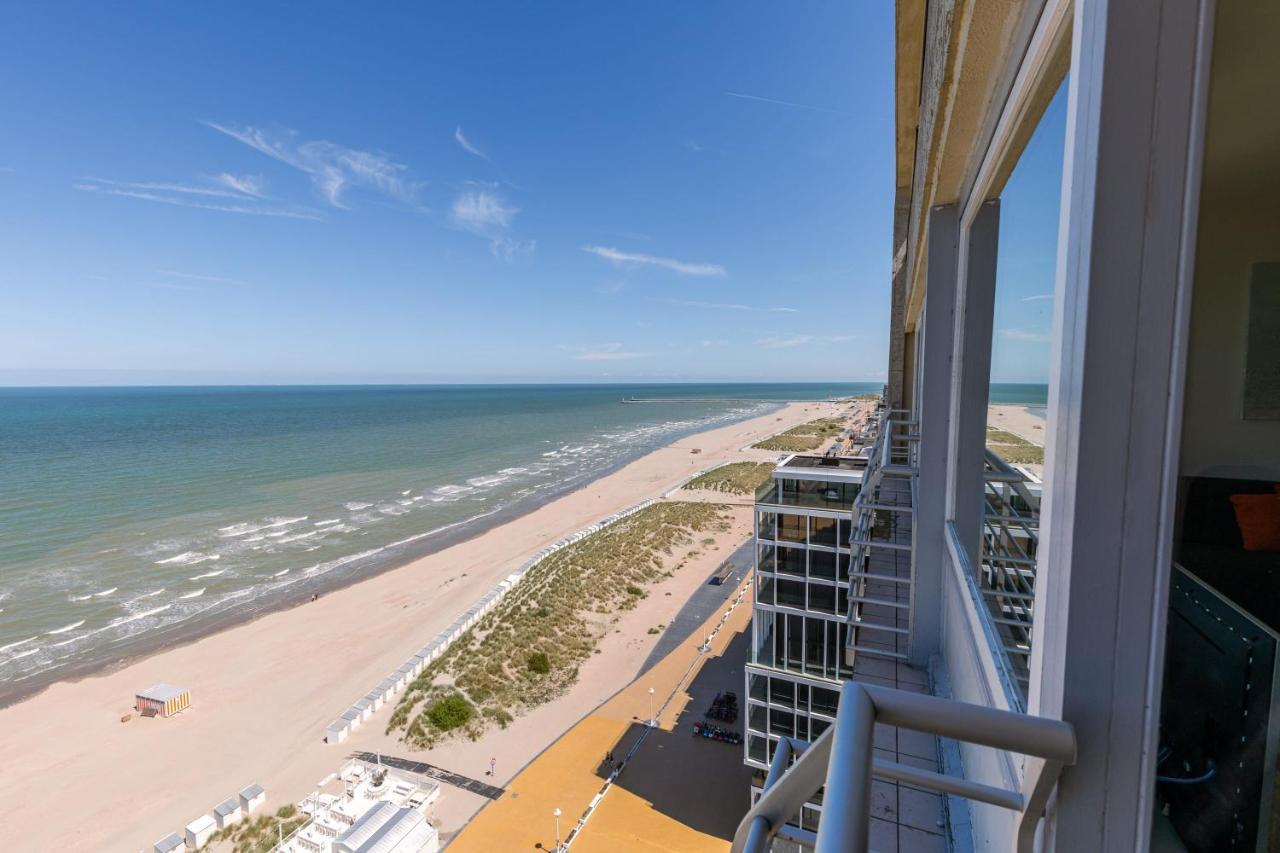 Excellent Southern Furnished Apartment With Beautiful Sea View Nieuwpoort Eksteriør billede