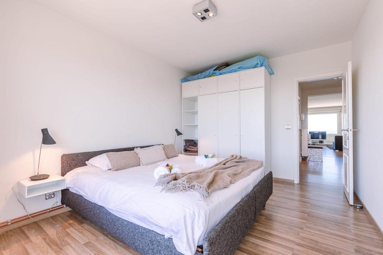 Excellent Southern Furnished Apartment With Beautiful Sea View Nieuwpoort Eksteriør billede