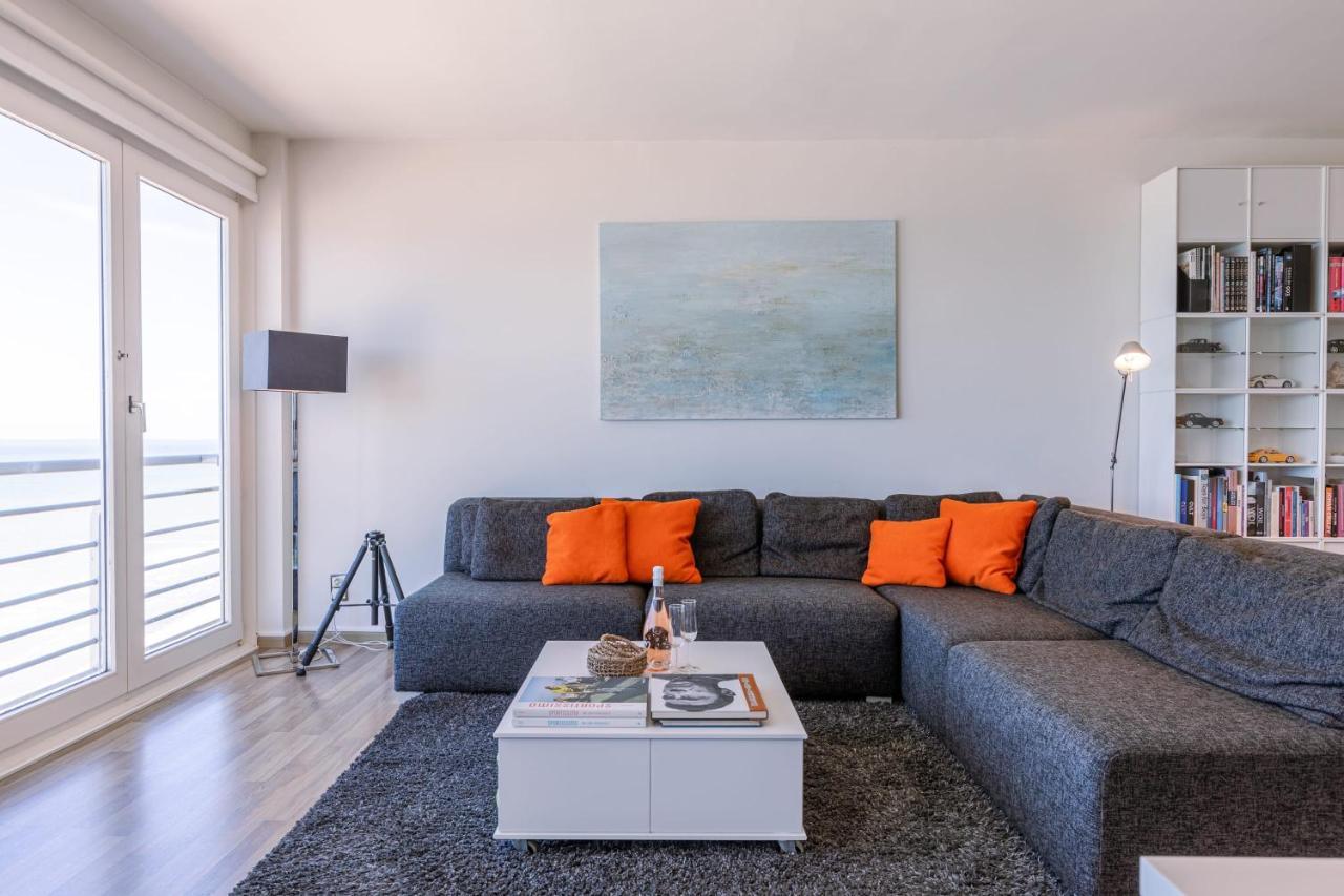 Excellent Southern Furnished Apartment With Beautiful Sea View Nieuwpoort Eksteriør billede